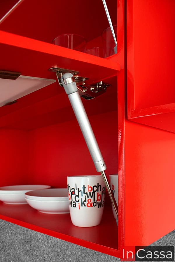 Cocina integral COSTA DE MARFIL 2.70m diseñada para PARRILLA