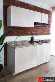 Cocina integral COTIJA 1.70m diseñada para PARRILLA