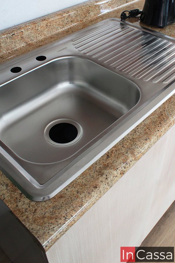 Cocina integral COTIJA 1.70m diseñada para PARRILLA