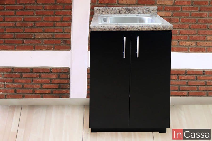 InCassa Muebles Edomex mueblería CDMX Cocina Integral CURITIBA 1.40m diseñada para ESTUFA 3