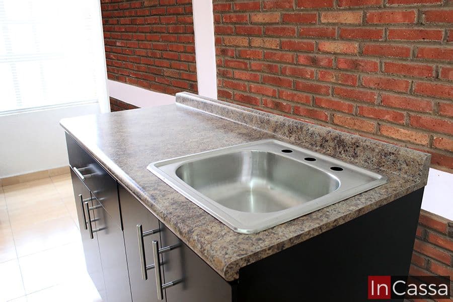 InCassa Muebles Edomex mueblería CDMX Cocina integral CURITIBA 1.40m diseñada para PARRILLA 4