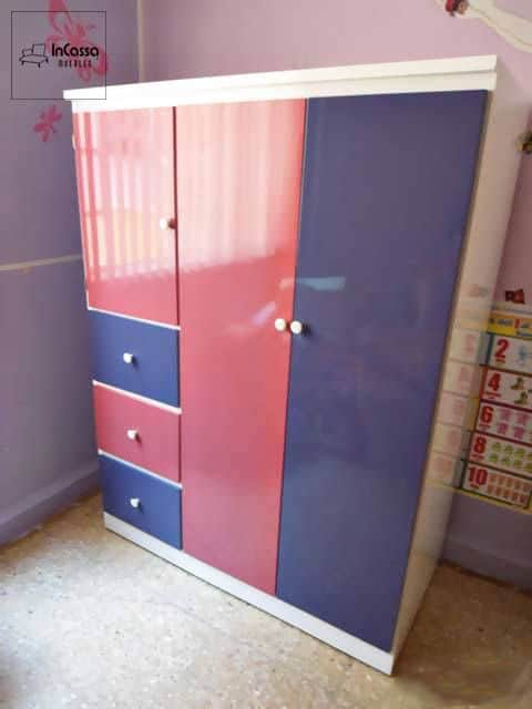 InCassa Muebles Edomex mueblería CDMX Guardarropa Infantil Modelo DANNA 1