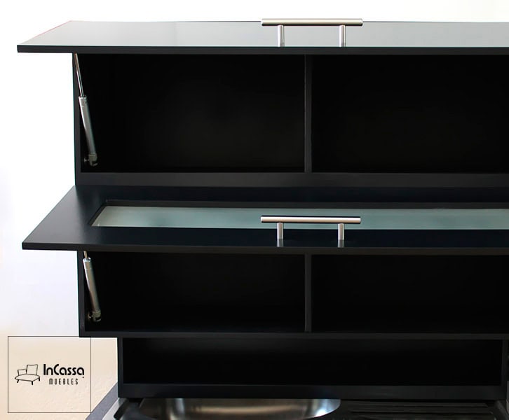 InCassa Muebles Edomex mueblería CDMX Cocina integral DRAGOR 2.30m diseñada para ESTUFA 2