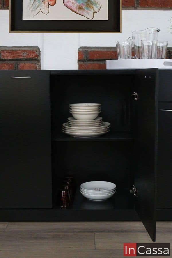 InCassa Muebles Edomex mueblería CDMX Bufetero Minimalista Modelo DALLAS 6