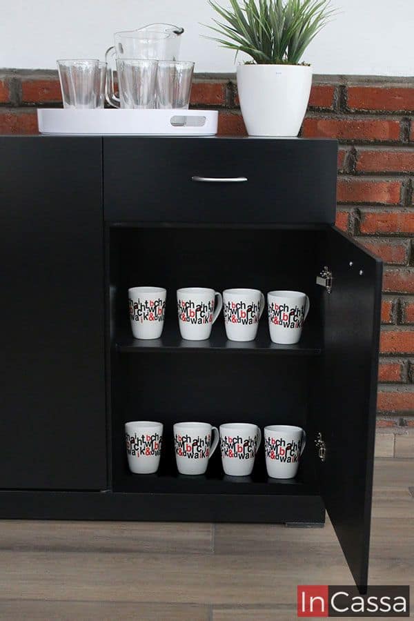 InCassa Muebles Edomex mueblería CDMX Bufetero Minimalista Modelo DALLAS 7