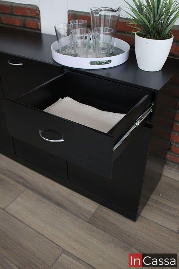 InCassa Muebles Edomex mueblería CDMX Bufetero Minimalista Modelo DALLAS 8
