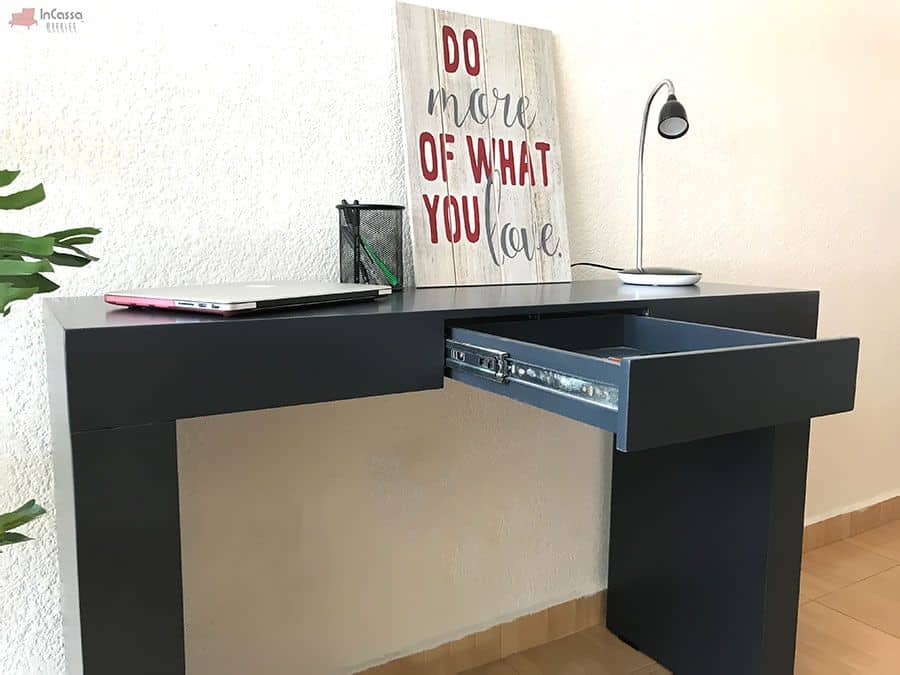 InCassa Muebles Edomex mueblería CDMX Escritorio Clásico Modelo DERRY con Cajón 7