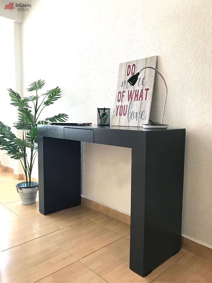 InCassa Muebles Edomex mueblería CDMX Escritorio Clásico Modelo DERRY con Cajón 6