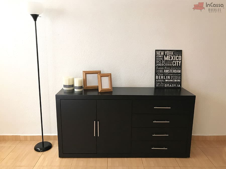 InCassa Muebles Edomex mueblería CDMX Bufetero Minimalista Modelo DOHA 7
