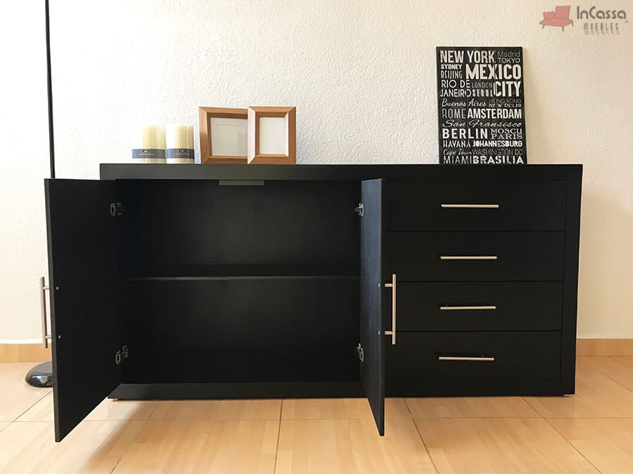 InCassa Muebles Edomex mueblería CDMX Bufetero Minimalista Modelo DOHA 4