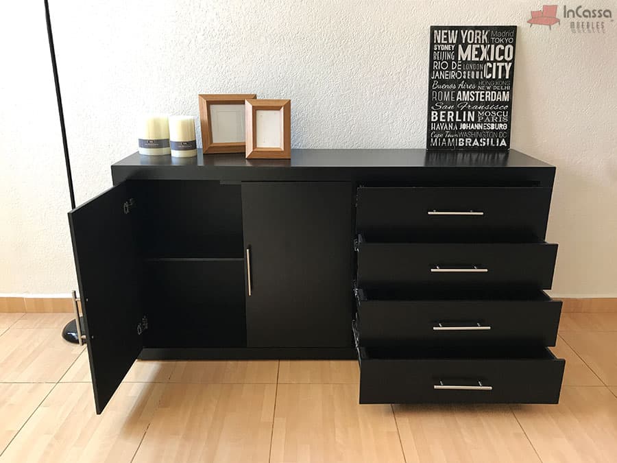 InCassa Muebles Edomex mueblería CDMX Bufetero Minimalista Modelo DOHA 5