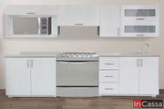 InCassa Muebles Edomex mueblería CDMX Cocina integral DOMINICA 3m diseñada para ESTUFA 1