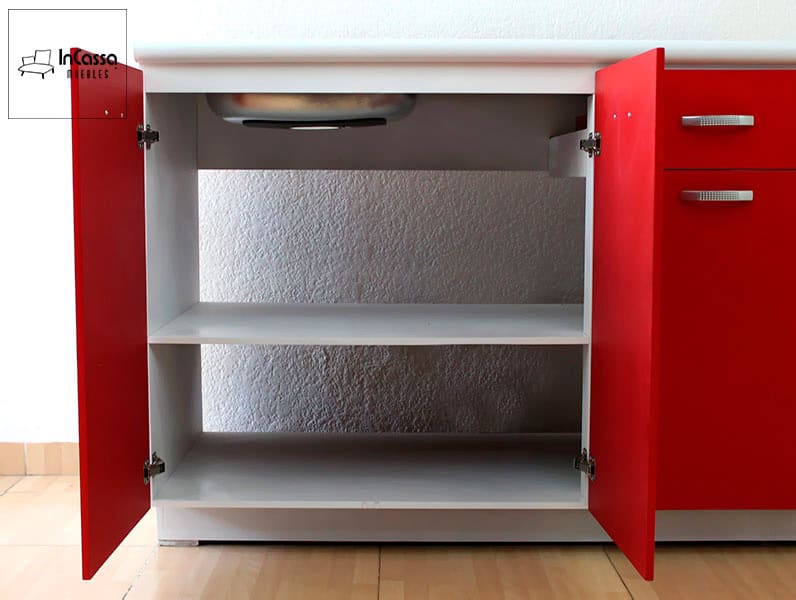 InCassa Muebles Edomex mueblería CDMX Cocina integral DURBAN 2.40m diseñada para PARRILLA 5