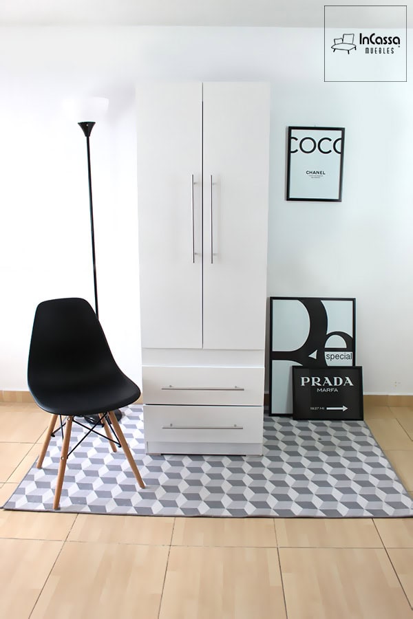 InCassa Muebles Edomex mueblería CDMX Guardarropa Modelo EDIMBURGO 1