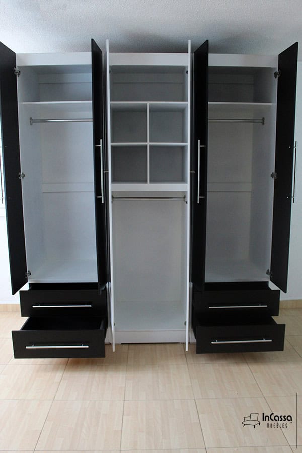 InCassa Muebles Edomex mueblería CDMX Clóset Modelo ESPARTA 2