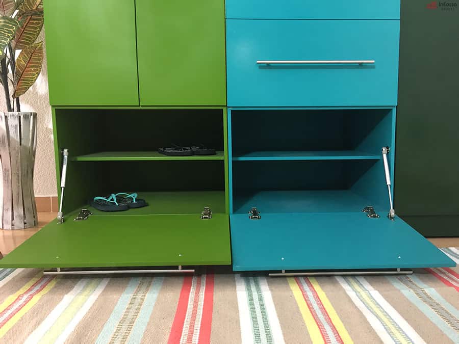 InCassa Muebles Edomex mueblería CDMX Clóset Infantil Modelo EGIPTO KIDS 7