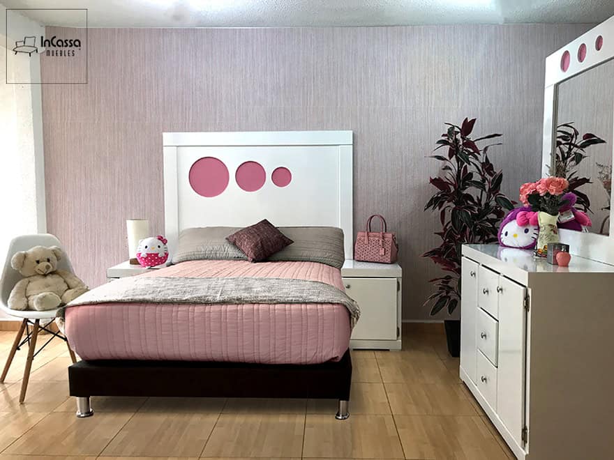 InCassa Muebles Edomex mueblería CDMX Recámara Infantil Modelo EL CAIRO KIDS 1