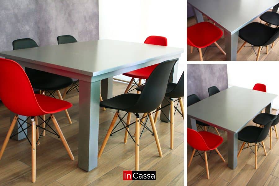 Comedor EAMES Modelo EMBOSCADA colors