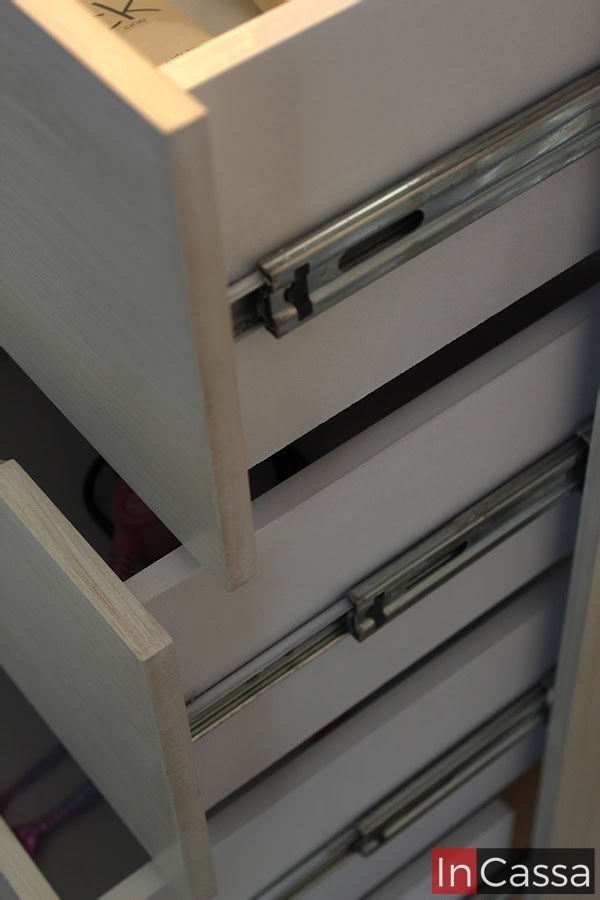 InCassa Muebles Edomex mueblería CDMX Tocador de 8 focos Vintage con luz Vanity Modelo EMIRATOS 5