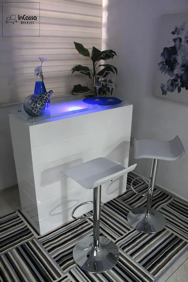 InCassa Muebles Edomex mueblería CDMX Cantina con Bancos Modelo EMPIRE Urbino 3