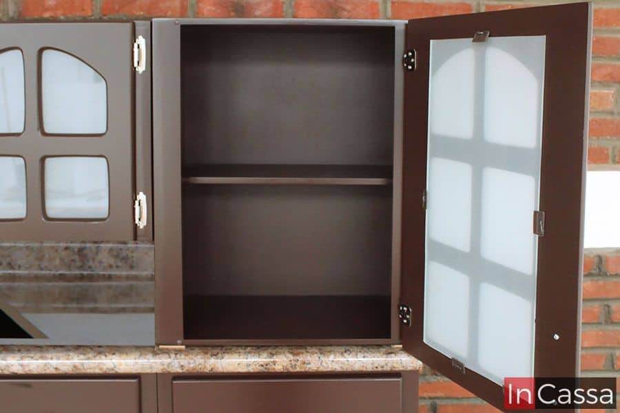 InCassa Muebles Edomex mueblería CDMX Cocina integral ENSENADA 2.40m diseñada para PARRILLA 4