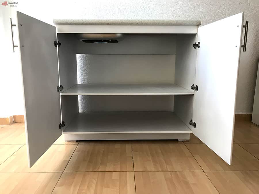 InCassa Muebles Edomex mueblería CDMX Cocina integral ESCOCIA 2.20m diseñada para ESTUFA 6