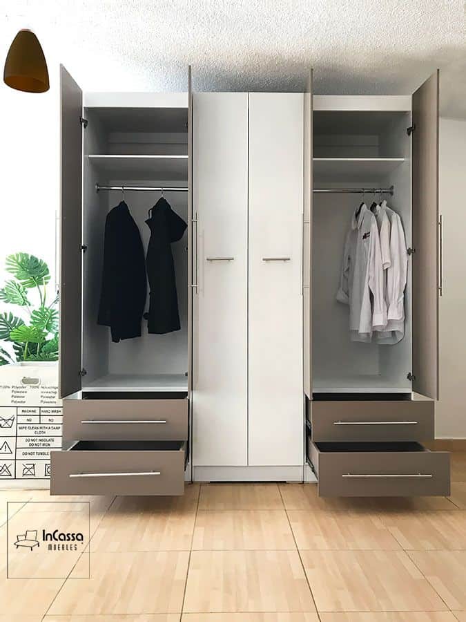 InCassa Muebles Edomex mueblería CDMX Clóset Modelo ESPARTA 8