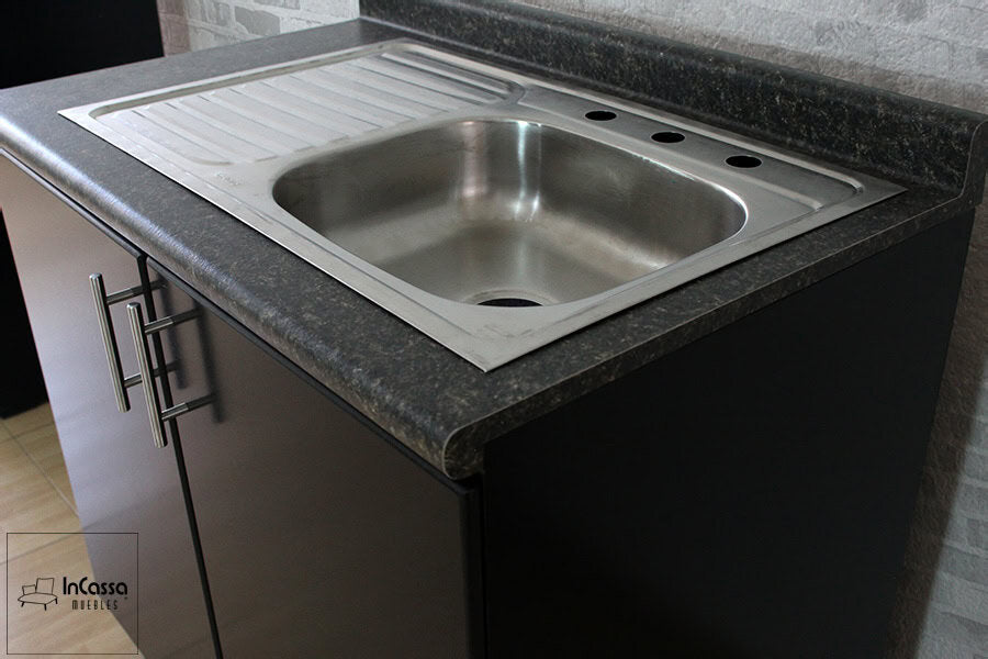 InCassa Muebles Edomex mueblería CDMX Cocina integral ESTAMBUL 2.20m diseñada para ESTUFA 8