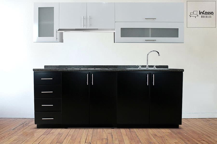 InCassa Muebles Edomex mueblería CDMX Cocina integral ESTAMBUL 2.20m diseñada para PARRILLA 1