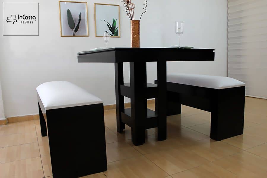 InCassa Muebles Edomex mueblería CDMX Antecomedor Modelo ESTOCOLMO 2