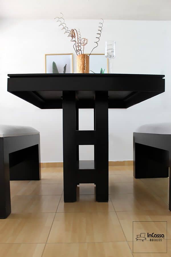 InCassa Muebles Edomex mueblería CDMX Antecomedor Modelo ESTOCOLMO 3