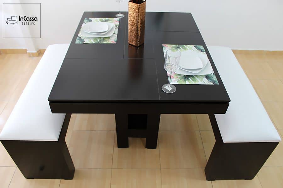 InCassa Muebles Edomex mueblería CDMX Antecomedor Modelo ESTOCOLMO 4