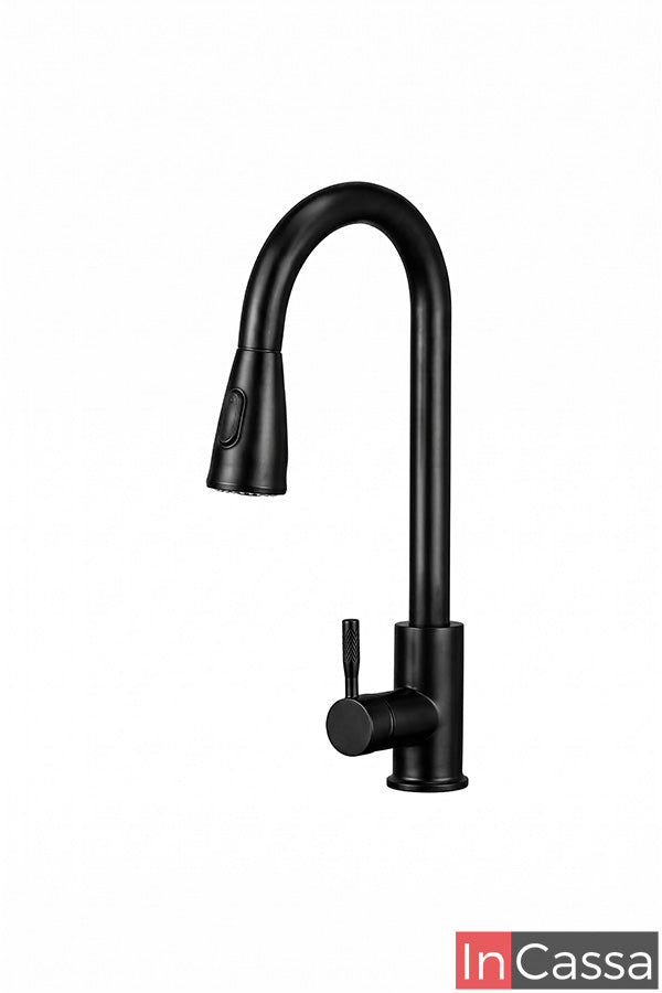 Tarja Fregadero 60cm de acero inoxidable color Negro