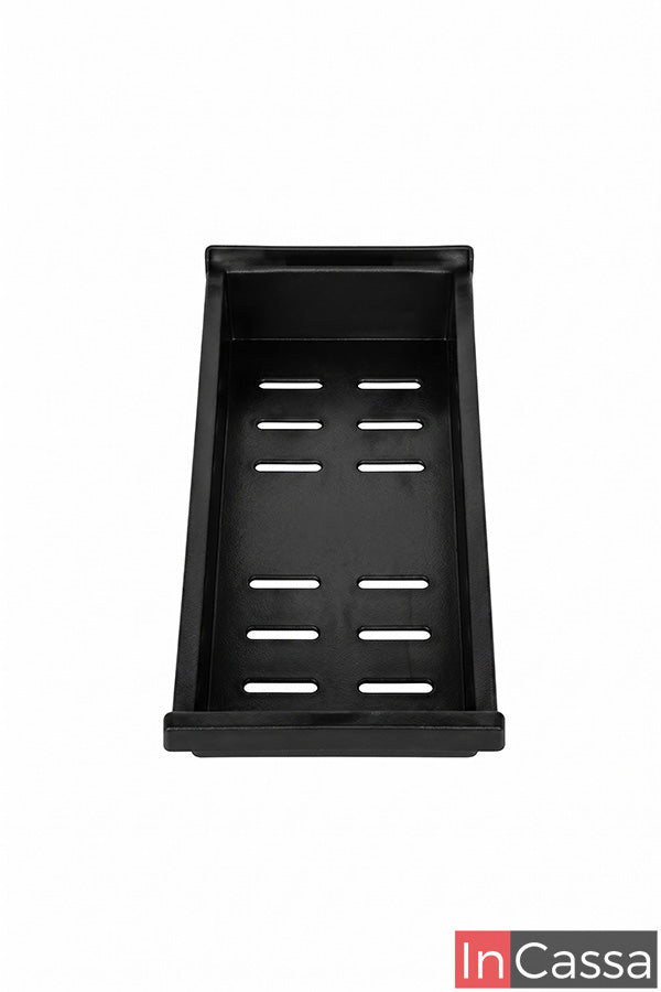 Tarja Fregadero 60cm de acero inoxidable color Negro