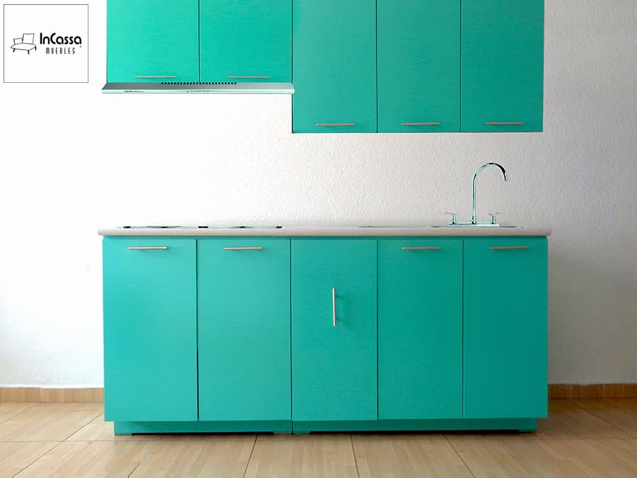 InCassa Muebles Edomex mueblería CDMX Cocina integral FÁTIMA 1.90m diseñada para PARRILLA 2