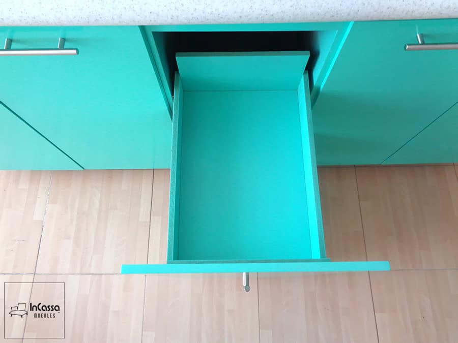 InCassa Muebles Edomex mueblería CDMX Cocina integral FÁTIMA 1.90m diseñada para PARRILLA 7