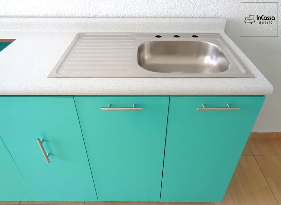 InCassa Muebles Edomex mueblería CDMX Cocina integral FÁTIMA 1.90m diseñada para PARRILLA 8