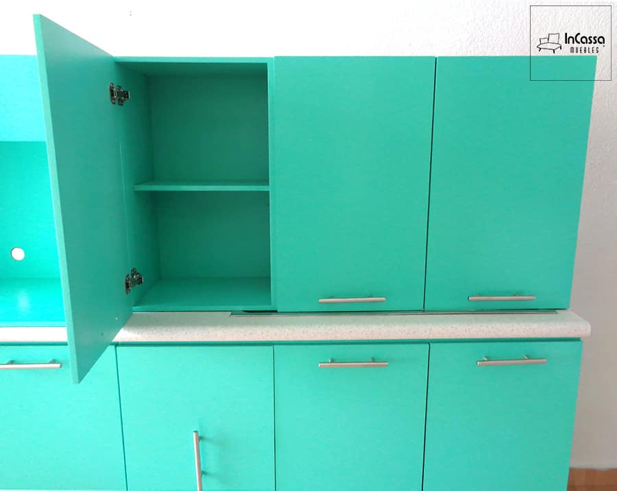 InCassa Muebles Edomex mueblería CDMX Cocina integral FÁTIMA 1.90m diseñada para PARRILLA 4