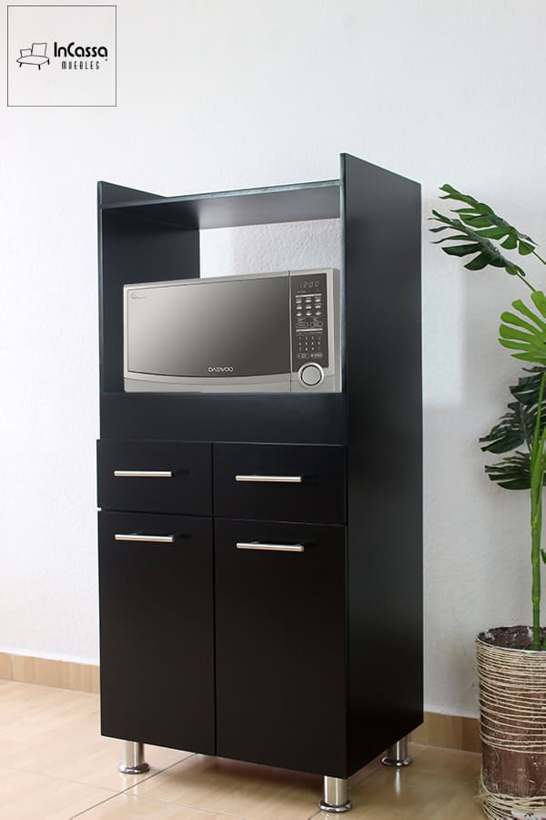 InCassa Muebles Edomex mueblería CDMX Alacena para Microondas Modelo FERRARA 1