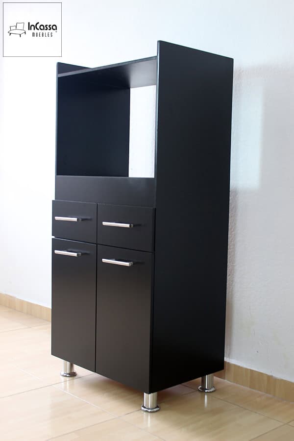 InCassa Muebles Edomex mueblería CDMX Alacena para Microondas Modelo FERRARA 8
