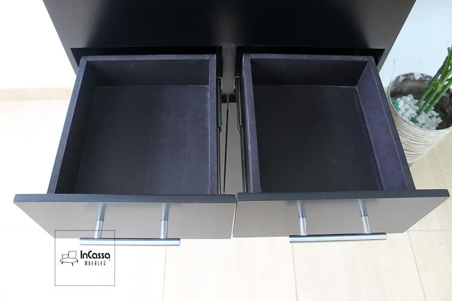 InCassa Muebles Edomex mueblería CDMX Alacena para Microondas Modelo FERRARA 4