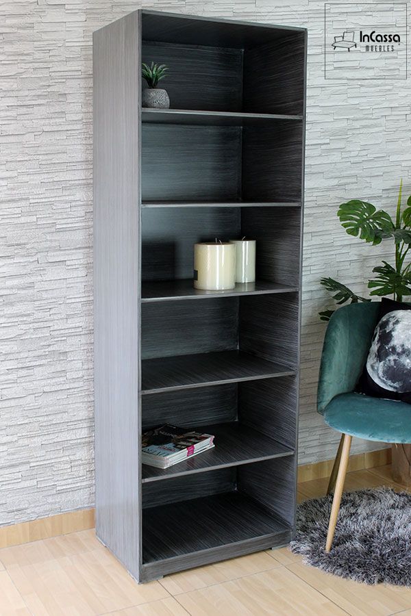 InCassa Muebles Edomex mueblería CDMX Librero Modelo FIJI 1