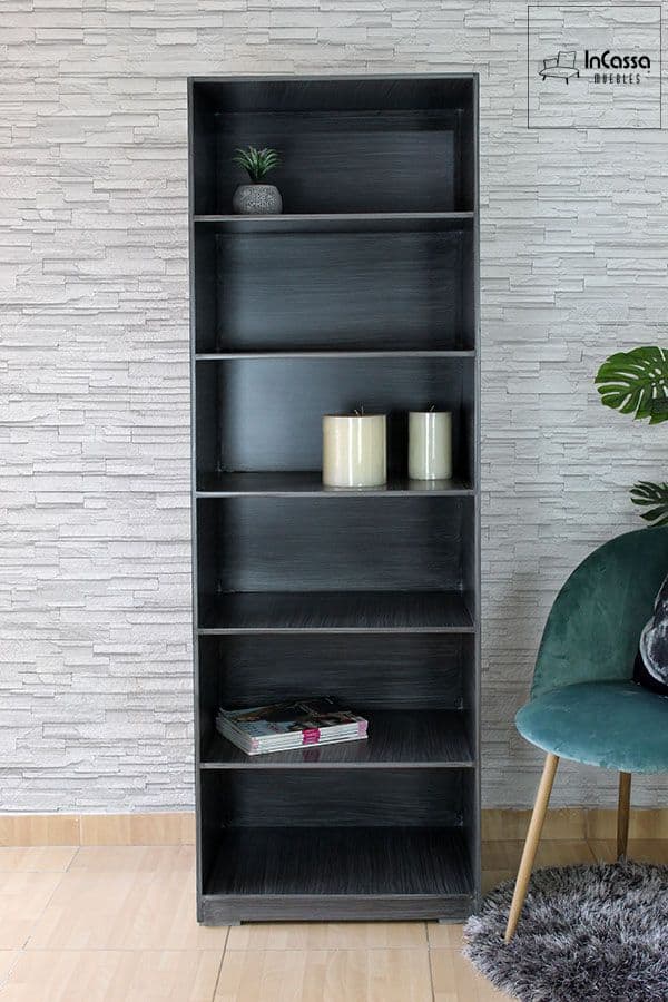 InCassa Muebles Edomex mueblería CDMX Librero Modelo FIJI 2