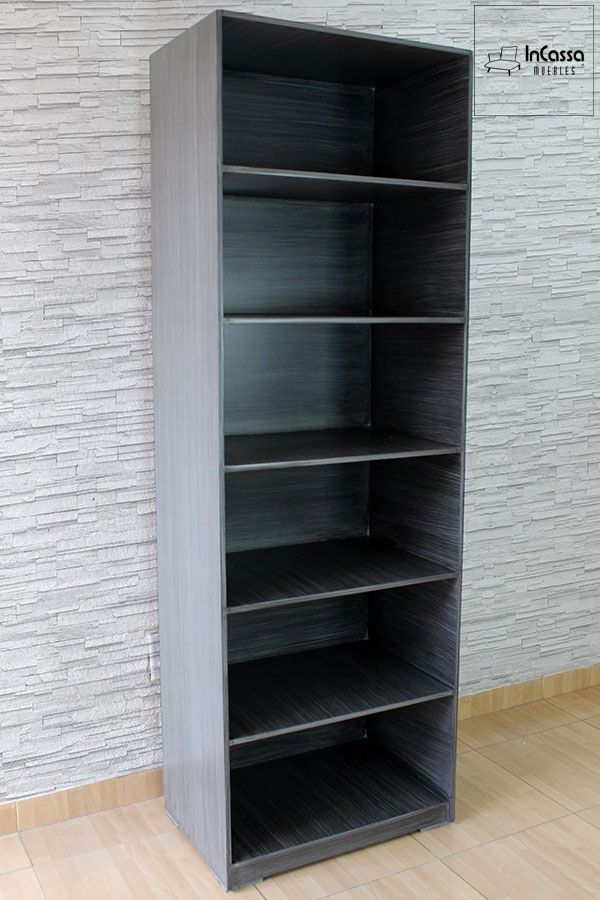 InCassa Muebles Edomex mueblería CDMX Librero Modelo FIJI 7