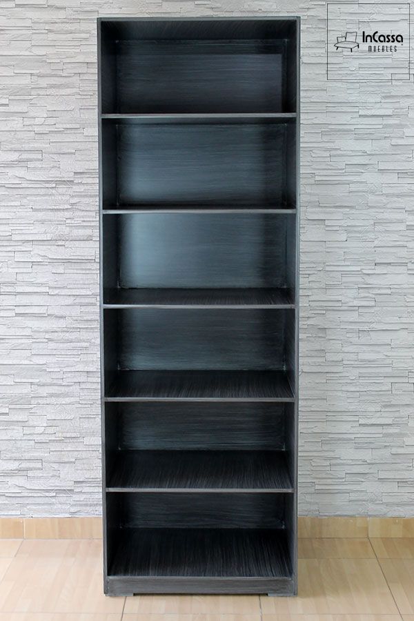 InCassa Muebles Edomex mueblería CDMX Librero Modelo FIJI 8