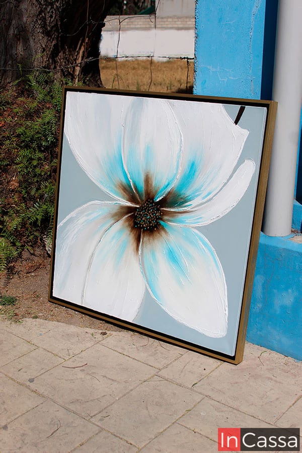 InCassa Muebles Edomex mueblería CDMX Cuadro decorativo Flor sosiega 2