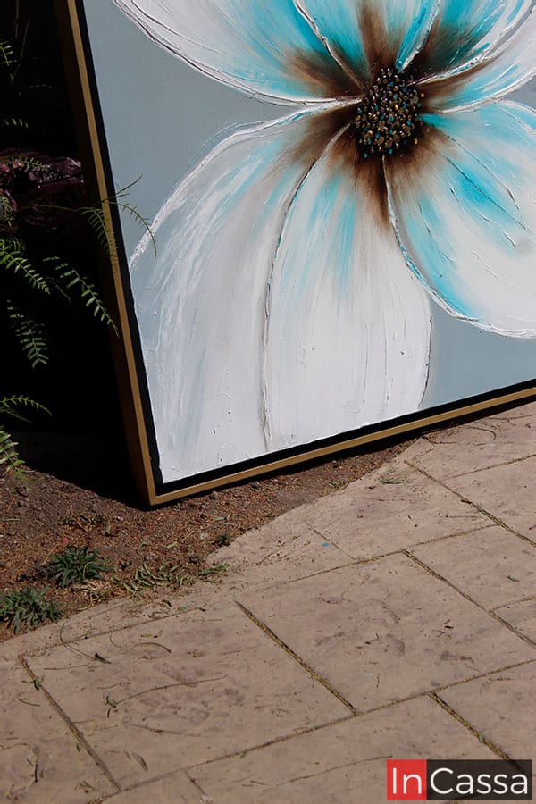 InCassa Muebles Edomex mueblería CDMX Cuadro decorativo Flor sosiega 4