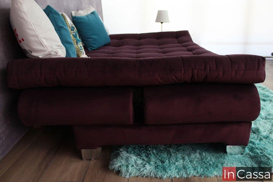 InCassa Muebles Edomex mueblería CDMX Sofá Cama - Futon Modelo FLORENCIA 59
