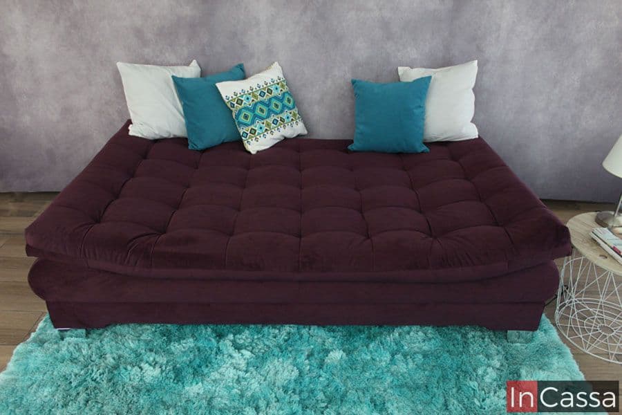 InCassa Muebles Edomex mueblería CDMX Sofá Cama - Futon Modelo FLORENCIA 56
