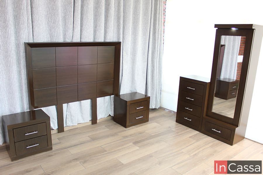InCassa Muebles Edomex mueblería CDMX Recámara Modelo GABÓN 8